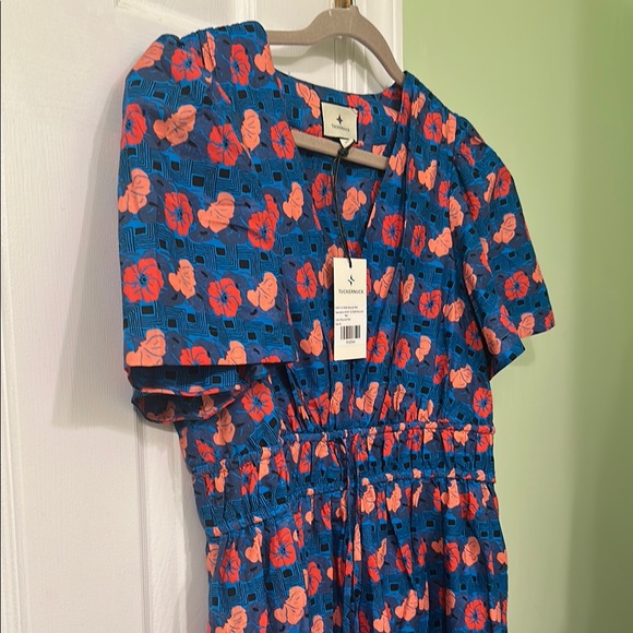 Brand new Tuckernuck Retro Floral Mitchell Dress size M - Picture 9 of 11